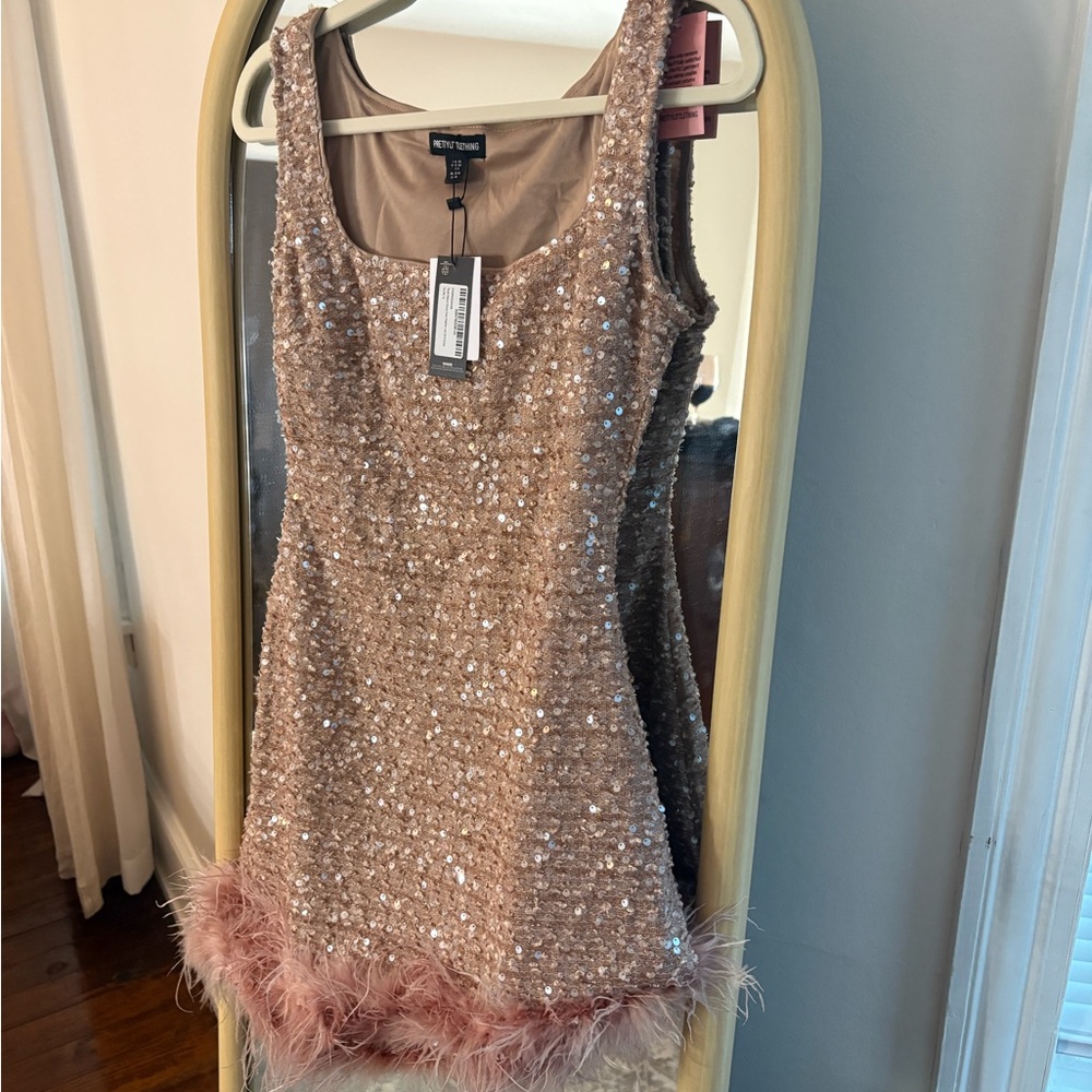 Pretty little thing cocktail dress never worn tag still attached